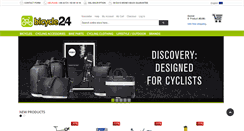 Desktop Screenshot of bicycle24.com